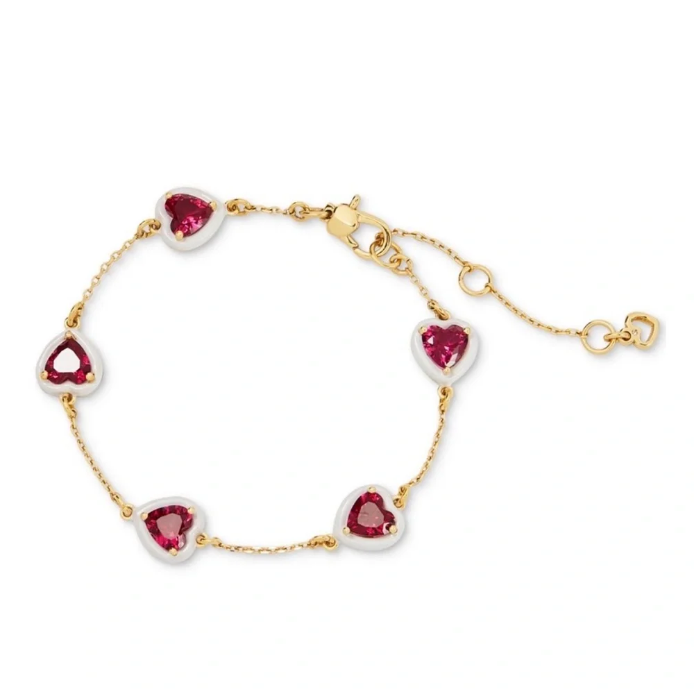 $128 Kate Spade‎ Sweetheart Line Bracelet - Picture 7 of 8